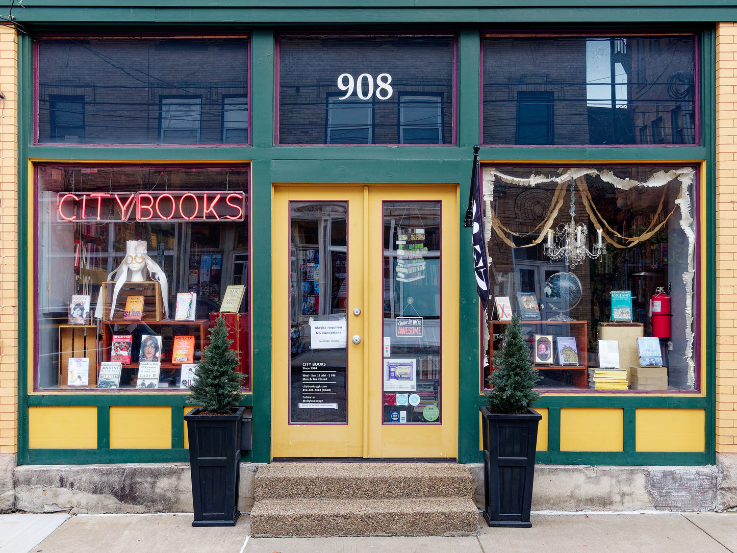City Books Needlepoint Canvas — Preorder, Ships in 4–6 Weeks