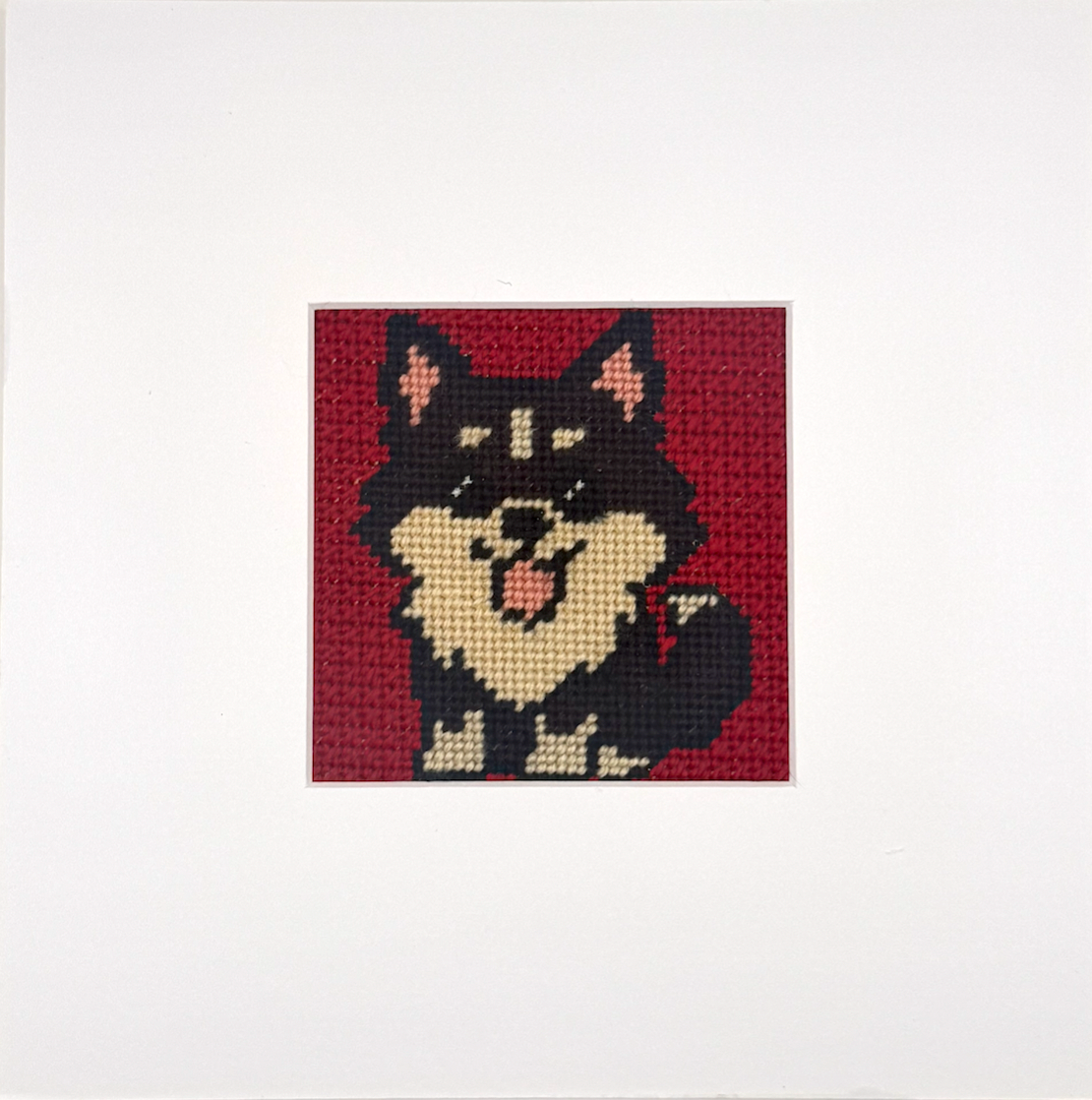 Milo Needlepoint Canvas — Preorder, Ships in 4–6 Weeks