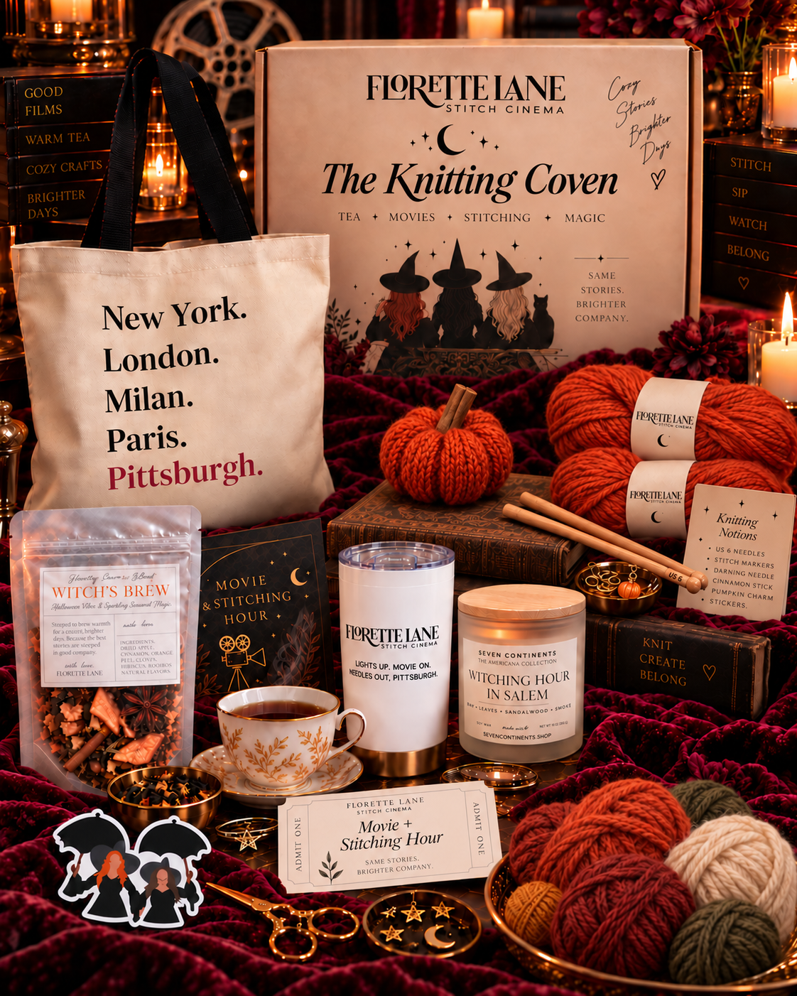 FLSC Nº 003: The Knitting Coven [Click for Details✨]